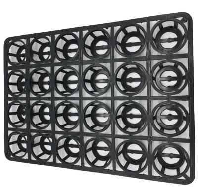 China Löcher HDPE des Spritzen-24 Plastikkindertagesstätten-Tray Pot Carry Tray Soem zu verkaufen