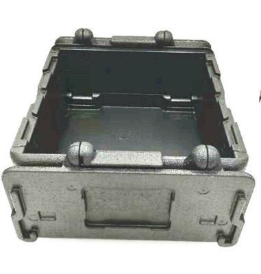 China EPP Camping 24cm Tall Insulated Transport Boxes 24 Liter Cold Shipping Boxes for sale