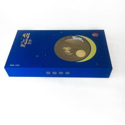 China Exquisite Hardboard Paper Gift Box Packaging With Plastic Insert Tray for sale