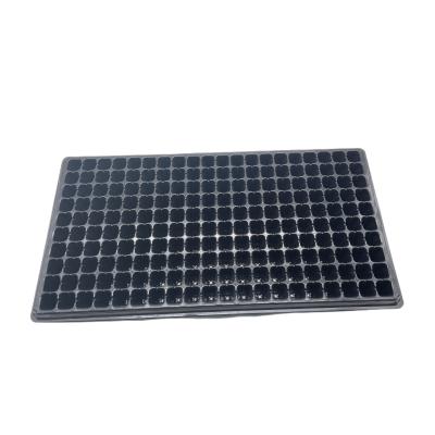 China 200 Holes Nursery Tray Plastic Seedling Tray Mango Plant Tomato Cell Trays for sale