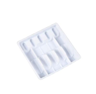 China 5ml Oral Liquid White Pill Bottle Blister Inner Base Medicine Packaging Box for sale