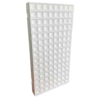 China Eco-friendly EPS Foam Seedling Tray Suspended 120 Holes 160 Holes 200 Holes for sale