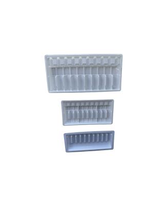 China PET thickened packaging tray medicine water injection ampoule tray customized wholesale for sale