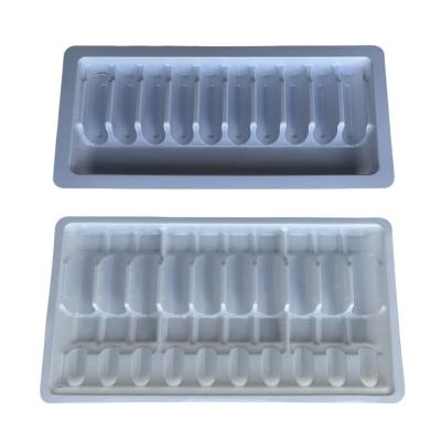 China PET thickened tray medicine water injection ampoule tray packaging customized wholesale for sale