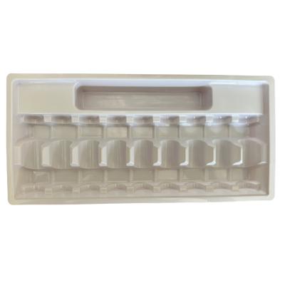 China PET10ml packing plastic box ampoule tray custom security key products ampoule tray custom for sale