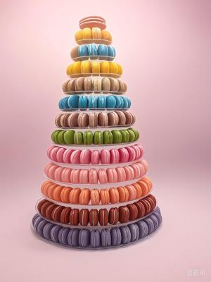 China 13-story Macaron display stand 13-story Macaron tower Macaron display stand Macaron tower for sale