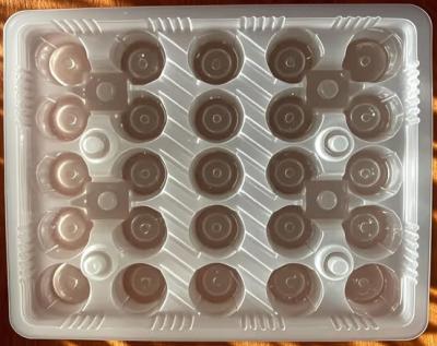 China PP Tray Packaging Chocolate Packaging Tray Dessert Packaging Tray for sale