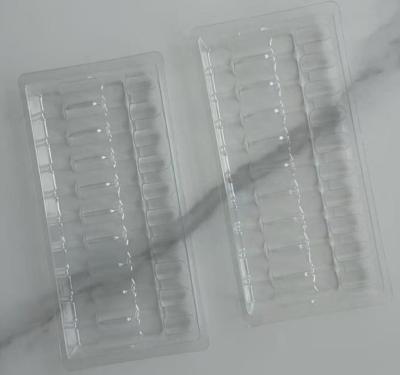 중국 10ml 10개 입용 액체 포르셀라인 흰색 태 제조업체는 입용 액체 내부 태를 공급 투명 블러스터 플라스틱 내부 태 판매용