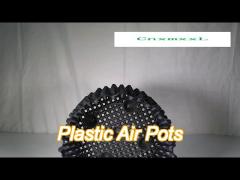 multicolor 20 gallon high grade hdpe plastic air pots 60cm high