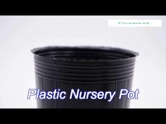 black soft flexible pe coated plastic nursery pot 1 gallon round flower pot