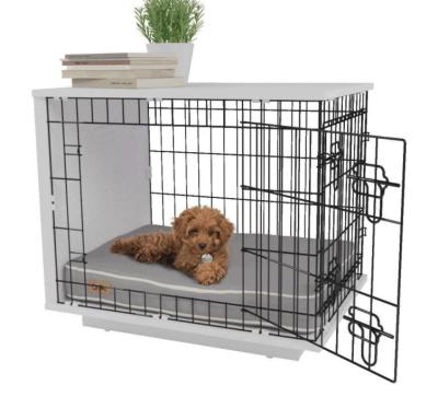 China Wholesale Windproof Small Dog Cage With Steel Fence for sale