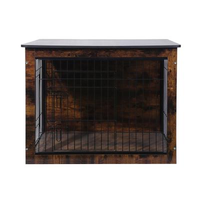 China Good Quality Sustainable Heavy Duty Wooden Dog Crate With Multiple Size To Choose for sale