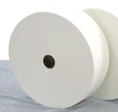 China Anti-bacteria parallel 40gsm plain spunlace nonwoven fabric for wet cloth for sale