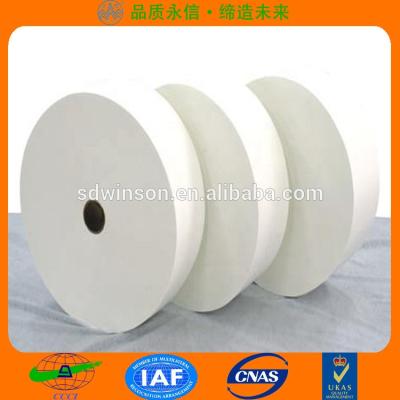 China 70gsm 100% Viscose Plain Viable Spunlace Nonwoven Fabric Roll For Dry Cloth for sale