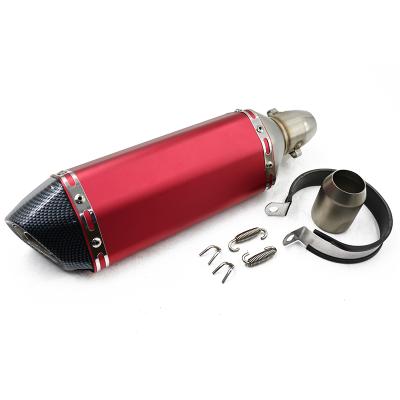 China Universal Stainlsess Motorcycle Exhaust Systems 380Mm Stainless Steel Motorcycle Exhaust Pipe for sale