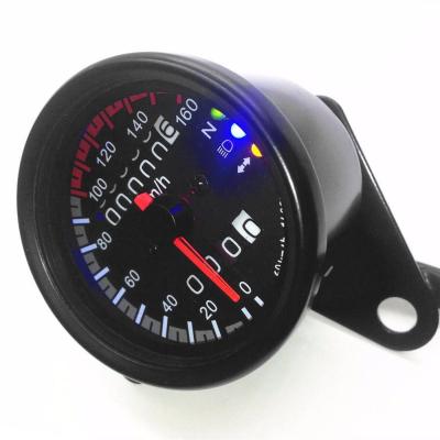 China Odometer Other Motorcycle Accessories 12V Double Odometer Kilometer Motorcycle Tachometer for sale