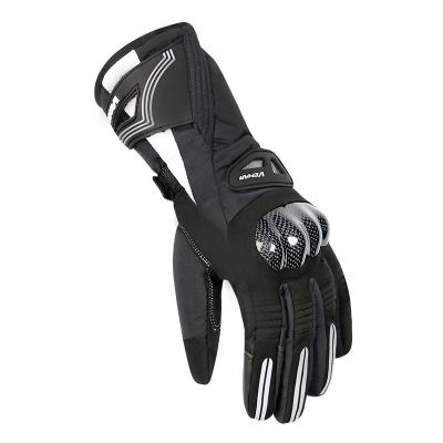 China Full Finger Winter Thickened Rider Anti-drop Waterproof Windproof Cycling Locomotive Motorcycle Racing Gloves for sale