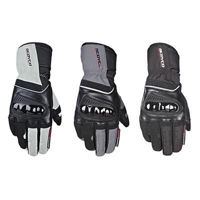 China Winter Warm Riding Gloves Breathable Waterproof Anti-fall Motorcycle Gloves Touch Screen Racing Gloves for sale