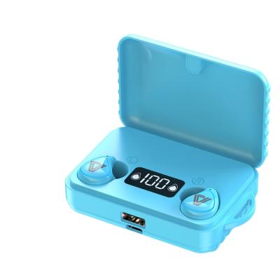 China In-Ear Travel Case A25 Wireless Headphones LED Display Noise Reduction Earbuds With Charging Box 2500mah for sale