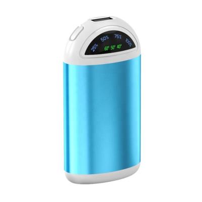 China Hand Warmer Drop Shipping 5000mAh USB Hand Warmer with LED Torch Rechargeable Hand Warmer for sale