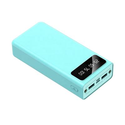 China Hot Fast Charging Support Amazon Power Bank 20000mAh with bulid in 4 cables portable charger power bank for sale