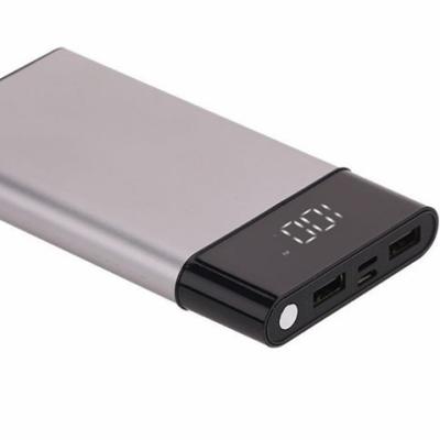 China Fast Charging Support Aluminum Alloy Power Bank 20000mah With Type-C Led Phone Display Charger 20000mah for sale