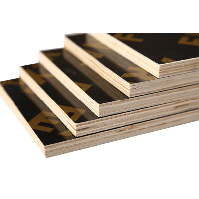 China Modern Construction English Marine Wpc Shuttering Brown Band Film Faced Plywood for sale