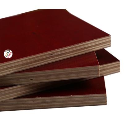 China Langfang Modern Wood Supply 18mm Red Film Coated Plywood for sale