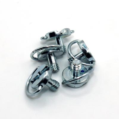 China Post Shipping Custom Design Zinc Plated D Ring Buckle Screw for Tactical Gear for sale