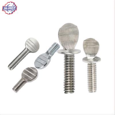 China Stainless Steel Customized Table Tennis Racket Screws with Spade Head and Wave Plate for sale