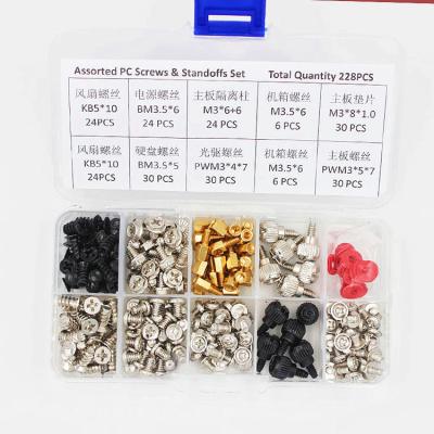 China Assorted PC Screw Brass Standoffs Set para Computador Laptop ISO9001 2015 Certificado à venda