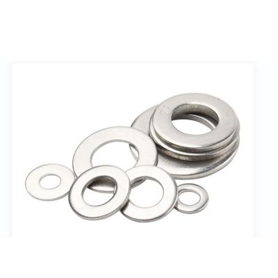 China ISO Standard Stainless Steel Flat Washers with Zinc Finish 5mm Thickness M8 M3 M20 M12 M16 for sale