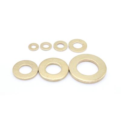 China BIG Brass Flat Washers com 100% de inspeção e padrões DIN à venda