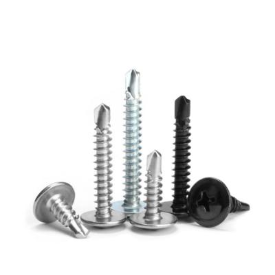 China SS304 410 aço inoxidável Phillips Truss Wafer Head Tek Roofing Self Drilling Screws à venda