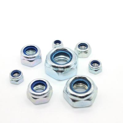 China Non-Metallic Insert DIN985 Hex Head Nuts The Top Choice for Metric Measurement System for sale