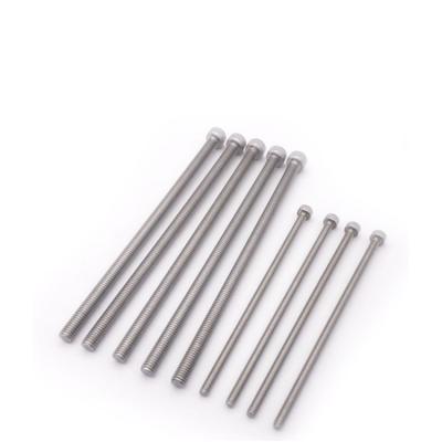 China Metric Carbon Steel Half Thread Fillister Hex Socket Head Cap Screw 100mm 200mm Custom for sale