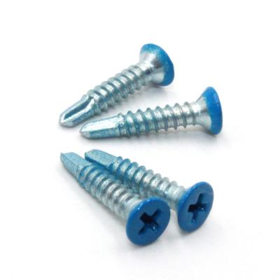 China Metric Cross Flat Bugle Head Self Drilling Screws Finos Fio Grosso Self Drilling Roof Screw à venda