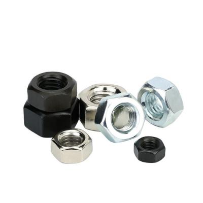 China Din934 Metric Ss304 Hex Nuts M3 M4 M6 M8 M10 M12 Galvanizado Preto Branco Azul à venda