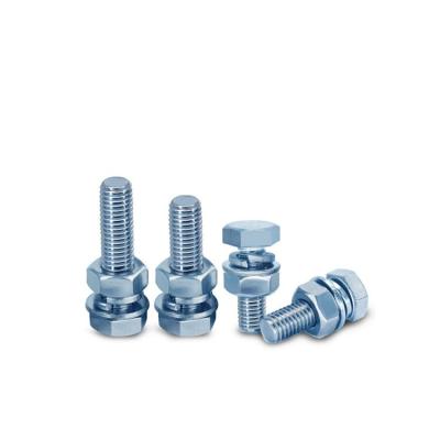 China ISO9001 2015 Certified Hexagon Grade 8.8 10.9 M5 M6 M8 M10 M12 M16 Bolts and Nuts for sale