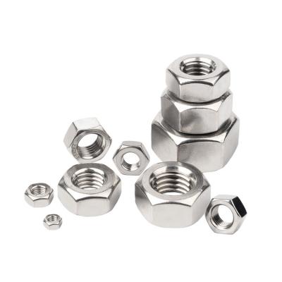 China Sistema de medição métrico DIN 934 A2-70 de Hex Nuts de aço inoxidável M3 M4 M5 M6 M8 M10 à venda