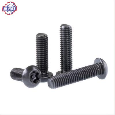 China Black Torx Button Mushroom Head Screw M2 M2.5 M3 M4 M5 M6 M8 Anti-theft Tamper Proof Pin for sale