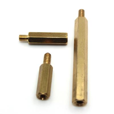 China Brass Standoff Screw Hex Pcb Spacer M2 M2.5 M3 Male Female for Customized OEM Service for sale