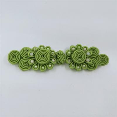 China viable HOT SALE! Traditional Chinese knot frog button for clothing and handbags decoration for sale