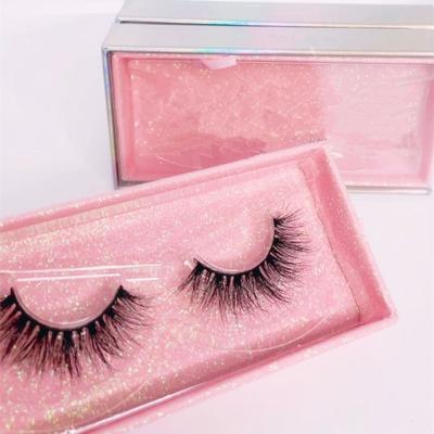 China 25-30 Pcs 100% Cruelty Free Real Mink Fur Custom Packing Box Strip 3d Mink Eyelashes Natural Lashes for sale