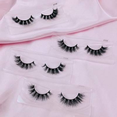 China 25-30 Times Real Mink 3d Mink Eyelashes Natural Mink Lashes Wholesale Private Label Seller for sale