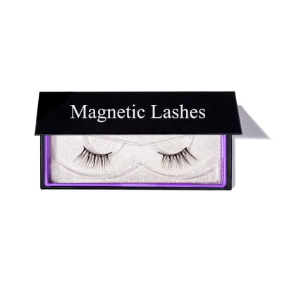 China Easy Half Length Magnetic Highlights Liquid Magnetic Eyeliner and Half Magnetic Eye Lashes for sale