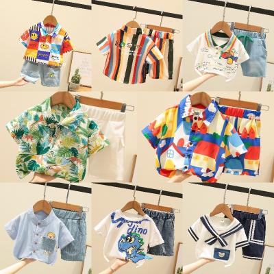 China Casual factory wholesale 2023 new high quality cartoon children's suit baby jacket cotton quantity casual sportswear 100% for sale