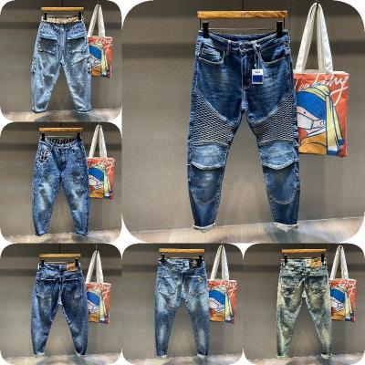 China Wholesale QUICK DRY Clothing Mens Street Summer Jeans Loose Slim Straight Loose Jeans for sale