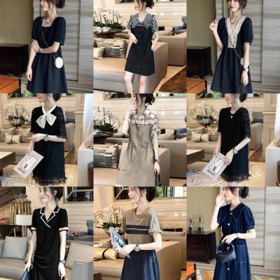 China WhoWholesale Anti-Static 2023 Summer New Hot Female Casual Elegant Ladies Party Skirt Slim Dress for sale