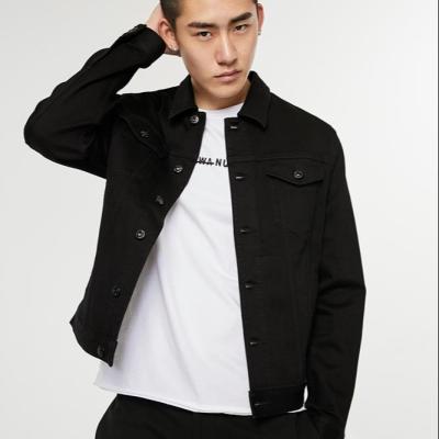 China Viable Wholesale High Quality Mens Cotton Jacket Custom Jeans Jacket For Men for sale